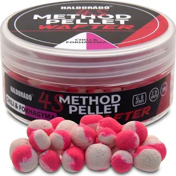Haldorádó Pelety 4S Method Pellet Wafters 30g 6+8mm/7+9mm - Chilli-Česnek