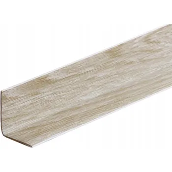 Podlahová lišta Lišta Cezar PVC 24 x 28 délka 500 cm dub