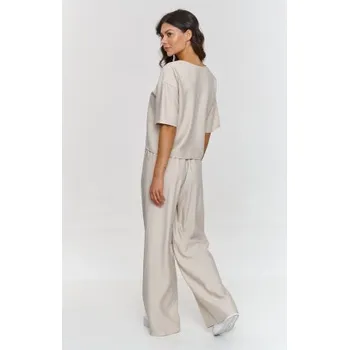 Dámská souprava Makadamia M881 - sv. béžová Světle béžová L(40)