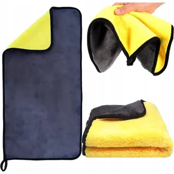 Utěrka SADA 3 Utěrek z Mikrovlákna 30x60 30x40 30x30 do auta na Sušení a Čištění