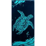 Plážová osuška DecoKing, 90x180cm,želva