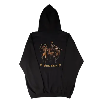 Pánská mikina Kingdom Come Deliverance II mikina s kapucí "Game Over" M