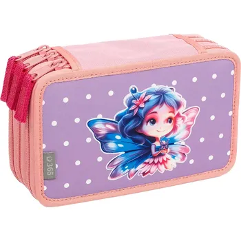 Penál Školní penál třípatrový Fairy