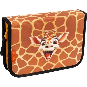 Penál Školní penál jednopatrový Giraffe