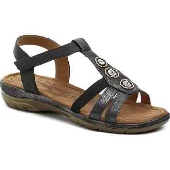 Dámské sandále Romika 74R0152002 černé dámské sandály EU 39 + DÁREK