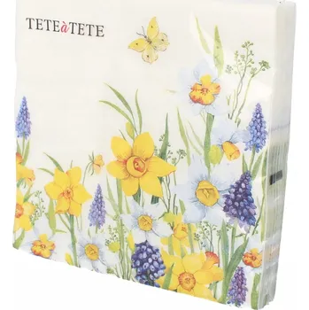 Papírový ubrousek Papírový ubrousek čtvercový 33 cm x 33 cm