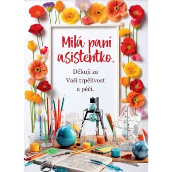 Přání pro paní asistentku 2284 květiny