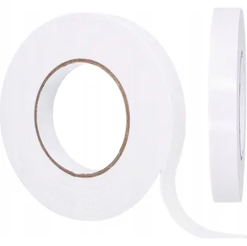 Lepicí páska OBOUSTRANNÁ montážní PÁSKA 10m/2cm pěnová samolepicí lepicí silná
