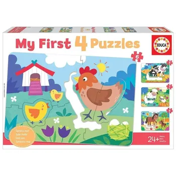 Puzzle Skládačka puzzle Educa My First Puzzles 8 dílů (8 + 7 + 6 + 5 ks)
