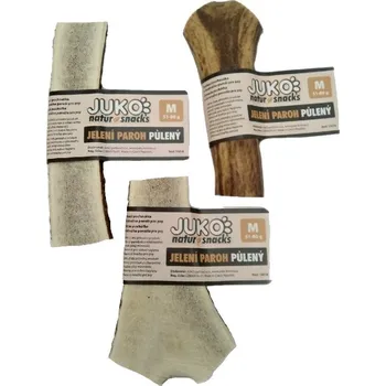 Jelení paroh půlený (M) JUKO Natur Snacks