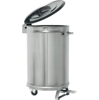 Odpadkový koš Odpadkový koš ASM Sautner Odpadkový koš nerez 90 l