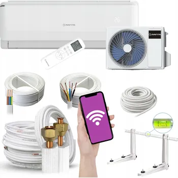 Klimatizace Nástěnná klimatizace Manta 3,4kW WiFi + montážní sada 3m Rodigas