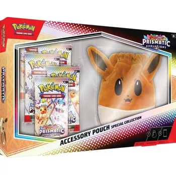 Sběratelská karetní hra Pokémon TCG SV8,5 Prismatic Evolutions Accessory Pouch Special Collection Eevee