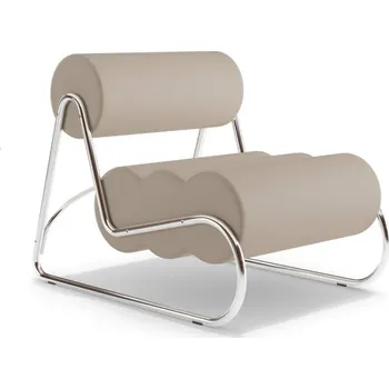 Křeslo Norr11 Křeslo Fave, chrome/Spectrum Mineral