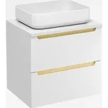 Koupelnová skříňka pod umyvadlo Naturel Stilla 60x60x45 cm bílá STILLAD06056DB 219941270