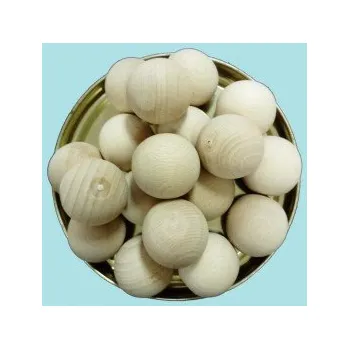 koule dřevěná přírodní buk , průměr 45mm(+/-2mm) (á 23,-Kč/ks)