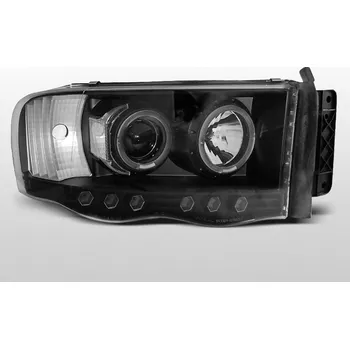 Přední světlomet Přední světla, DODGE RAM, 2002->2006 (91.LPDO04)