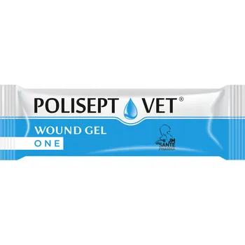 Kosmetika pro psa POLISEPT VET WOUND GEL JEDEN GELOVÝ OBVAZ NA RÁNY PRO PSA A KOČKU - SÁČEK