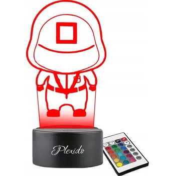 Lampička Noční lampa Umění Gravírování, vícebarevná