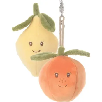 Bukowski Přívěsek na klíče - citron Lemon a pomeranč Orange