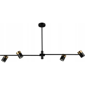 Stropní Svítidlo Italux 98 x 22,5 cm černá