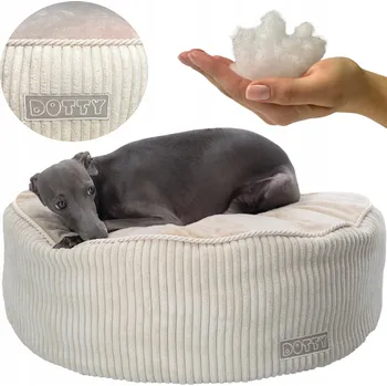 Pelíšek pro psa DOTTY - pelíšek pro kočky nebo psy - polštář taburet