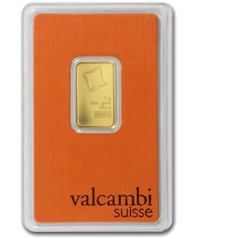 Valcambi Zlatý investiční slitek 5 g
