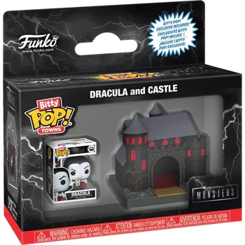 Figurka Funko Bitty POP! Bitty Towns: Universal Monsters - Dracula And Castle