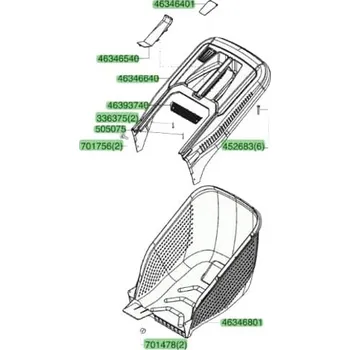 AL-KO Koš pro zahradní sekačky AL-KO