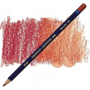 Kresba Pastelka Derwent Inktense 0310 Střední Vermilion