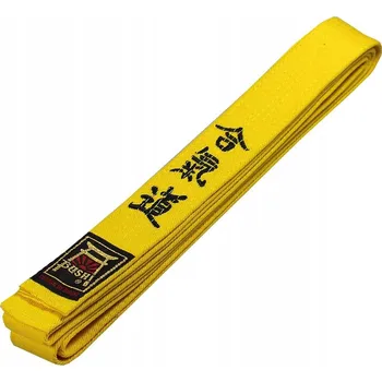 Opasek Pásek Bushi 220 cm žlutý