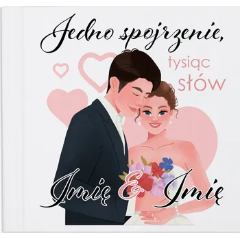 Svatební dekorace SVATEBNÍ ALBUM Bílý Kniha Hostů Svatba Svatební Hostina Jeden Pohled, Tisíc Slov