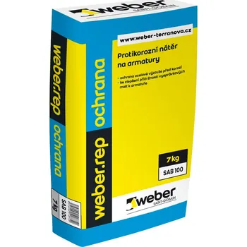 Penetrace Nátěr protikorozní weberrep ochrana 7 kg