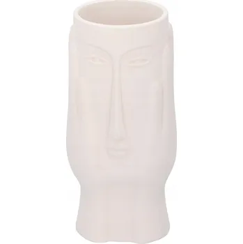 Váza Váza na květiny dekorativní ozdobná hlava sochy Moai mix