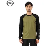 Bike dres Mons Royale Tarn Merino Bike Wind Jersey fern/black M 2025 - Odesíláme do 24 hodin