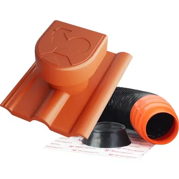 Taška prostupová Betonpres Exclusiv cihlově červená