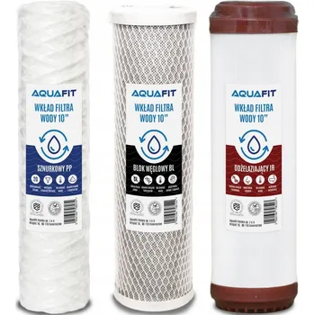 Filtrace vody Filtrační vložka Aquafit pro celý dům: S provázkem, uhlíková, odželezňovací 0 l