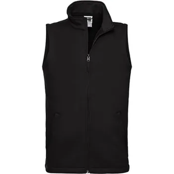 Pánská bunda Russell Pánská softshellová vesta R-041M-0 Black 3XL