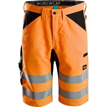 Pánské kraťasy Kraťasy LiteWork reflexní tř. 1 oranžové Snickers Workwear Velikost: 44