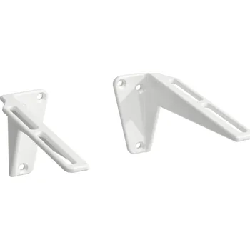 Umyvadlo LAUFEN Laufen, Montážní konzole, 1 pár, hliník, bílá lesk, H8943400000001