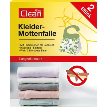 Clean Lapač šatních molů do skříní a šuplíků 2 ks