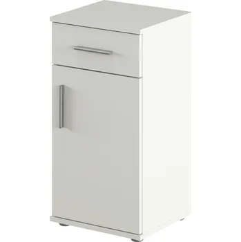 Obývací stěna Spodní skříňka, matná bílá, LESSY NEW 03