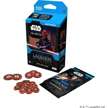 Sběratelská karetní hra Star Wars: Unlimited TCG - Legends of the Force - Spotlight Deck (Darth Maul)