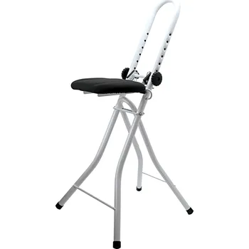 Příslušenství pro žehličku MSV 130029 skládací židle na žehlení s nastavitelnou výškou