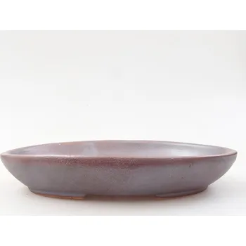 Květináč Keramická bonsai miska 15,5 x 11 x 3 cm kovová