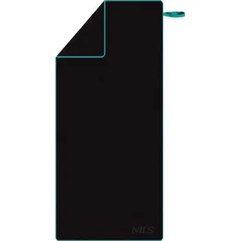 Ručník NILS Ručník z mikrovlákna NCR13 černý/modrý