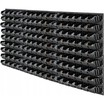 Obraz KADAX DÍLENSKÁ ZEĎ / PANEL NA NÁŘADÍ 156x78cm + 162 DÍLŮ - DÍLNA GARÁŽ, VČETNĚ ZÁSOBNÍKŮ