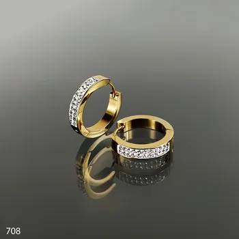 Náušnice Ocelové náušnice č. 708