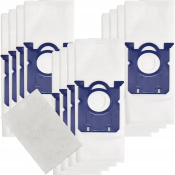 Sáček do vysavače 12x Sáčky do vysavače ELECTROLUX UltraSilencer Ergospace BAG PHILIPS EasyLife + Filtr