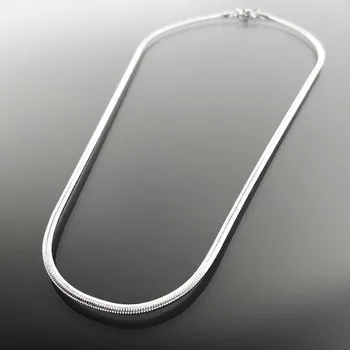 Náhrdelník Ocelový náhrdelník plochý hádek 0,3 cm č. 1420